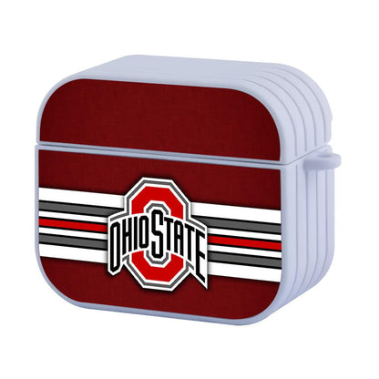 Ohio State Buckeyes Football Apple Airpods 4 Case White