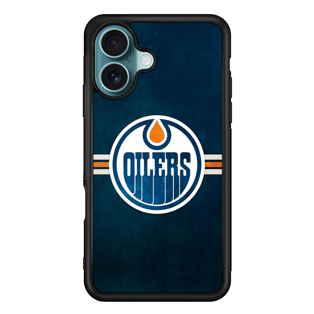 Oilers NHL Team iPhone 16 Case