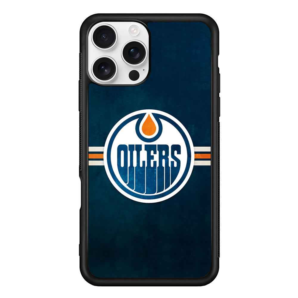Oilers NHL Team iPhone 16 Pro Case