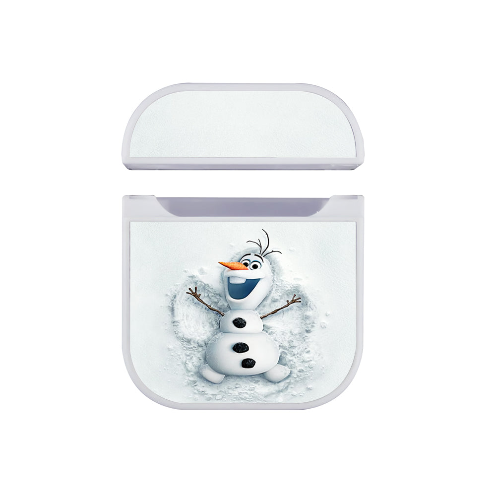 Olaf Play Snow Apple Airpods Case White