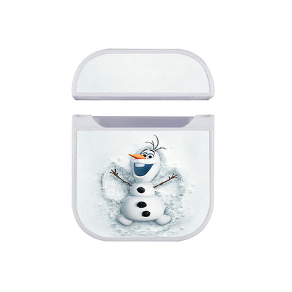 Olaf Play Snow Apple Airpods Case White
