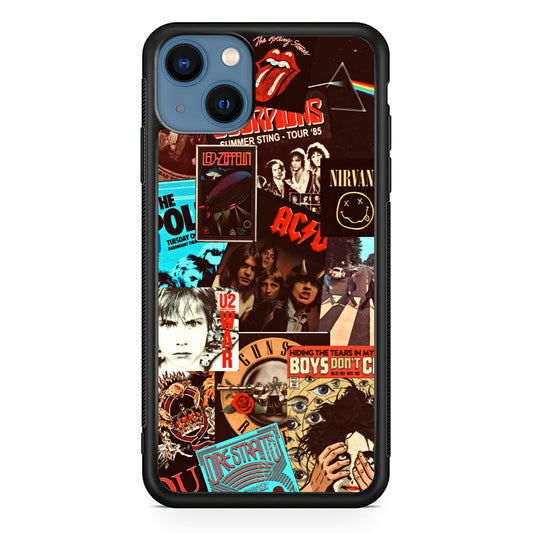 Old Poster of Rock's iPhone 15 Case - Carneyforia