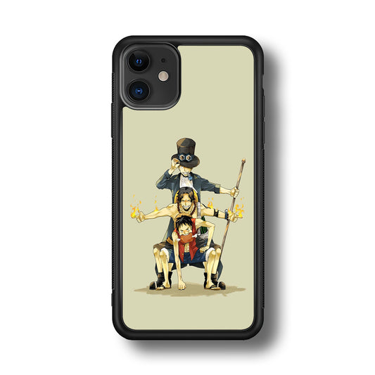 One Piece Brothers in Arms iPhone 11 Case