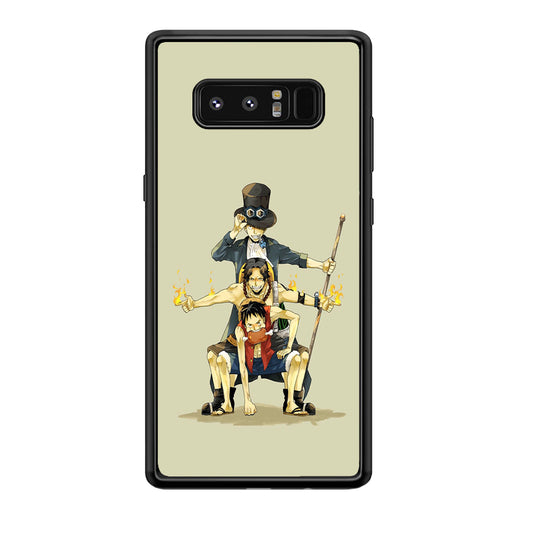 One Piece Brothers in Arms Samsung Galaxy Note 8 Case