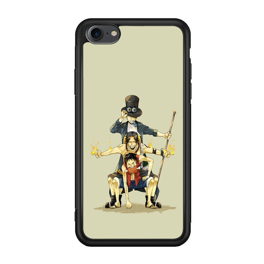 One Piece Brothers in Arms iPhone 8 Case