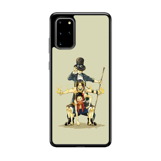 One Piece Brothers in Arms Samsung Galaxy S20 Plus Case