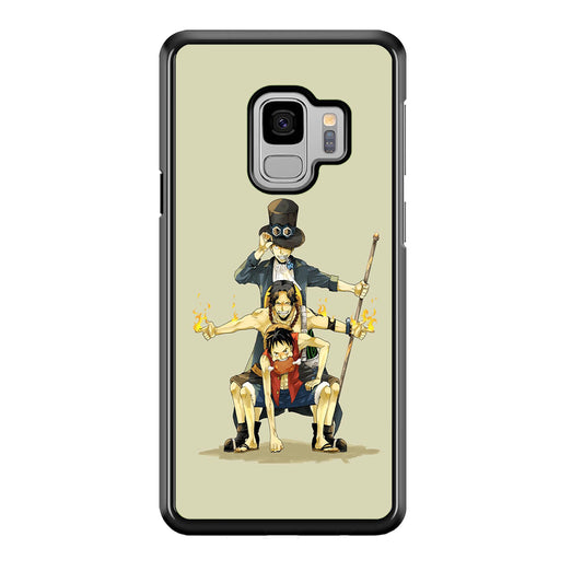 One Piece Brothers in Arms Samsung Galaxy S9 Case