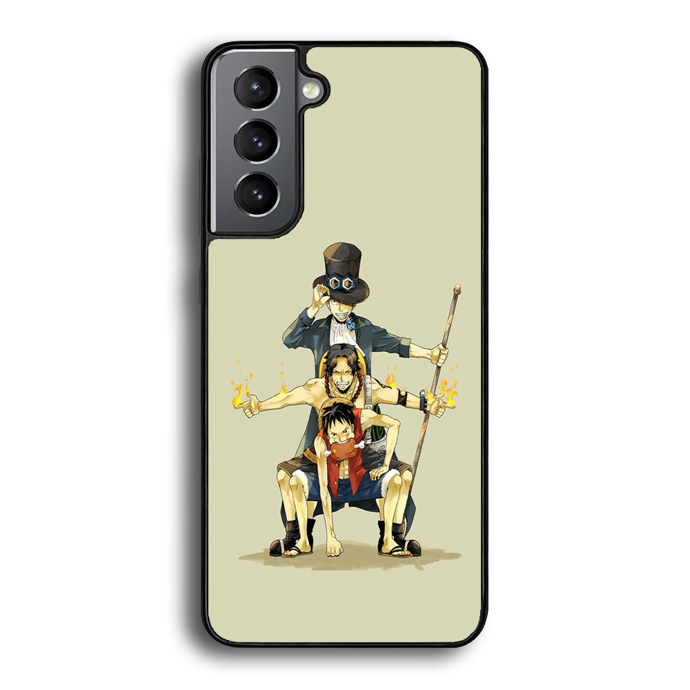 One Piece Brothers in Arms Samsung Galaxy A15 Case - Carneyforia