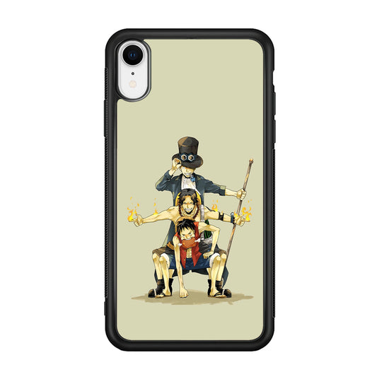 One Piece Brothers in Arms iPhone XR Case