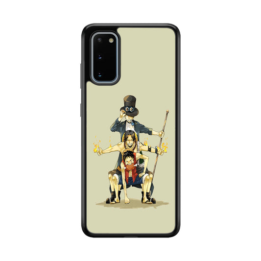 One Piece Brothers in Arms Samsung Galaxy S20 Case