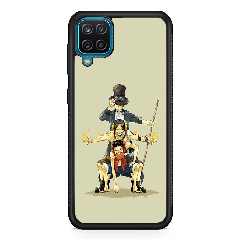 One Piece Brothers in Arms Samsung Galaxy A12 Case