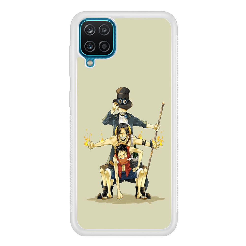 One Piece Brothers in Arms Samsung Galaxy A12 Case