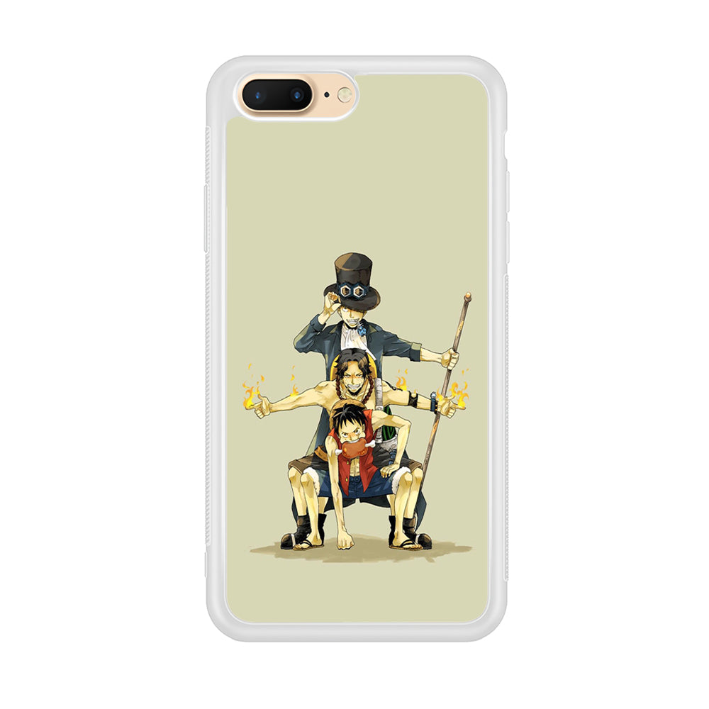 One Piece Brothers in Arms iPhone 8 Plus Case