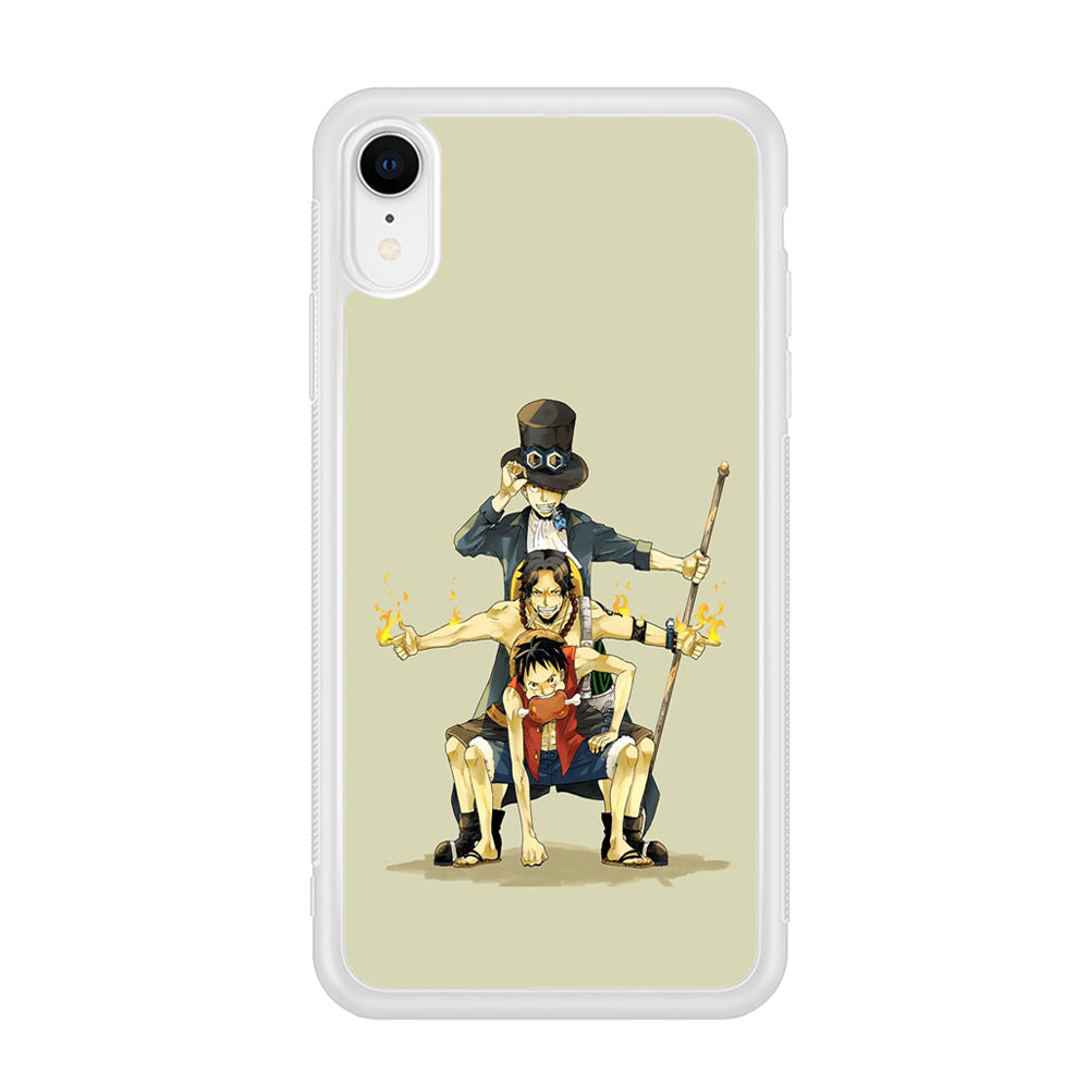 One Piece Brothers in Arms iPhone XR Case