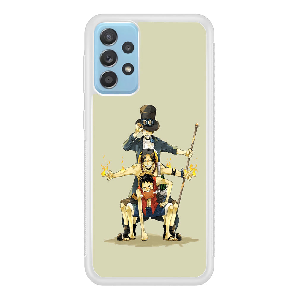 One Piece Brothers in Arms Samsung Galaxy A52 Case