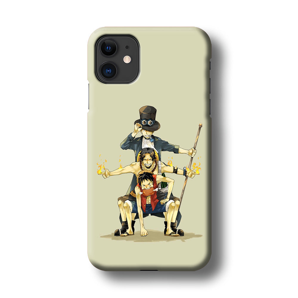 One Piece Brothers in Arms iPhone 11 Case