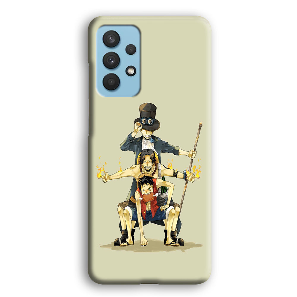 One Piece Brothers in Arms Samsung Galaxy A32 Case