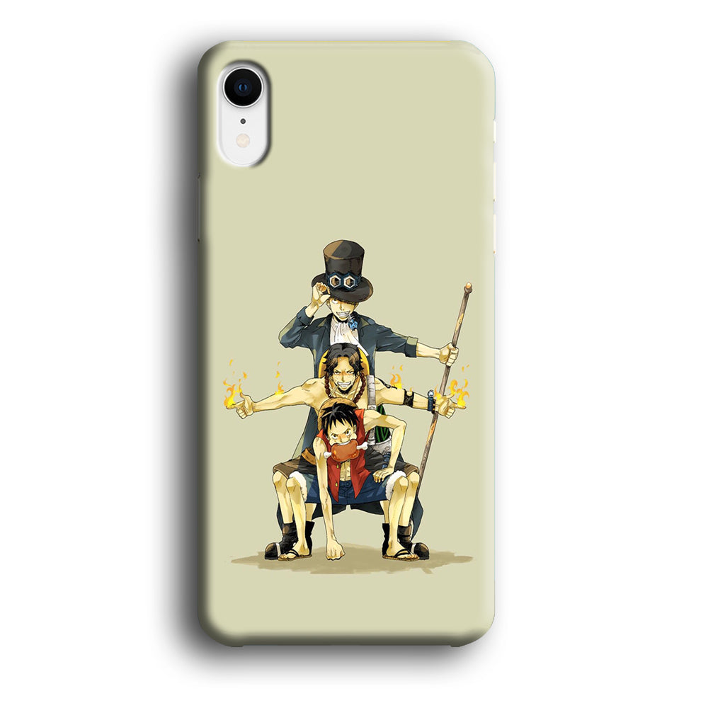 One Piece Brothers in Arms iPhone XR Case
