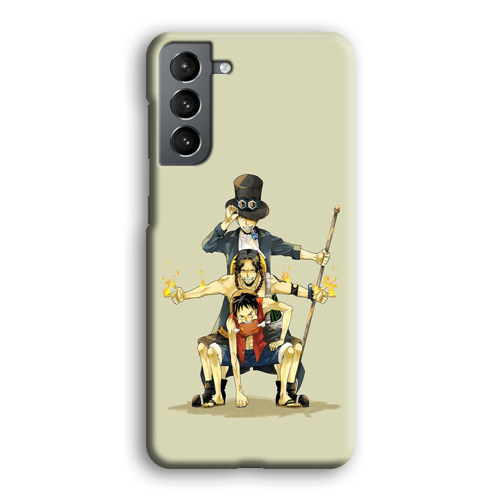 One Piece Brothers in Arms Samsung Galaxy S21 Plus Case