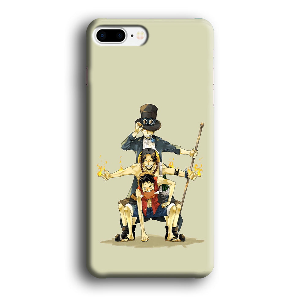 One Piece Brothers in Arms iPhone 8 Plus Case