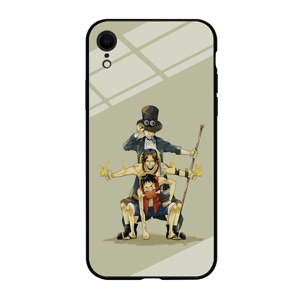 One Piece Brothers in Arms iPhone XR Case