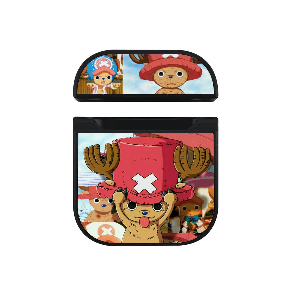 One Piece Chopper Aesthetic Apple Airpods Case Black