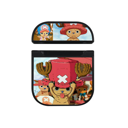 One Piece Chopper Aesthetic Apple Airpods Case Black