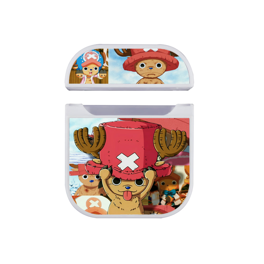 One Piece Chopper Aesthetic Apple Airpods Case White
