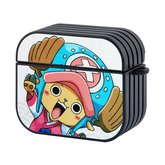 One Piece Chopper Feel Happy Apple Airpods 4 Case