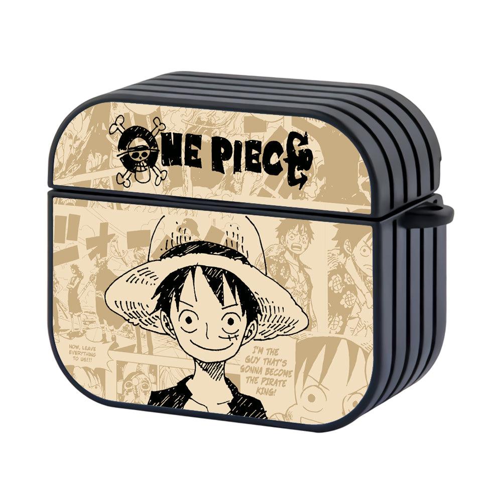 One Piece Future Pirate King Apple Airpods 4 Case Black