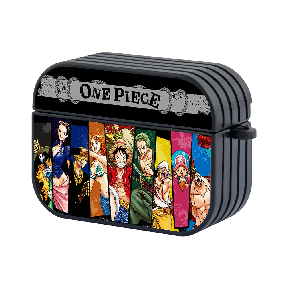 One Piece Luffy Crew Art Apple AirPods Pro Case