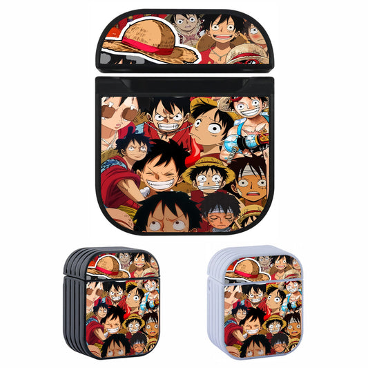 One Piece Luffy Expression Apple Airpods Case