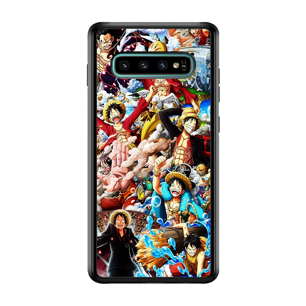 One Piece Luffy Slice Of Moment Samsung Galaxy S10 Case