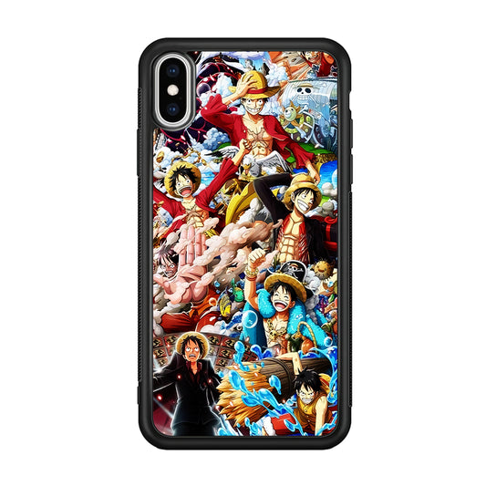 One Piece Luffy Slice Of Moment iPhone XS Case