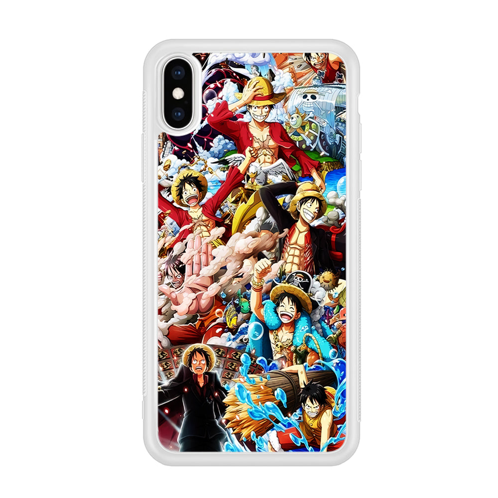 One Piece Luffy Slice Of Moment iPhone XS Case