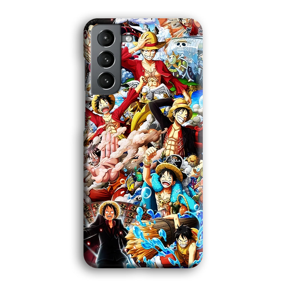 One Piece Luffy Slice Of Moment Samsung Galaxy S21 Plus Case