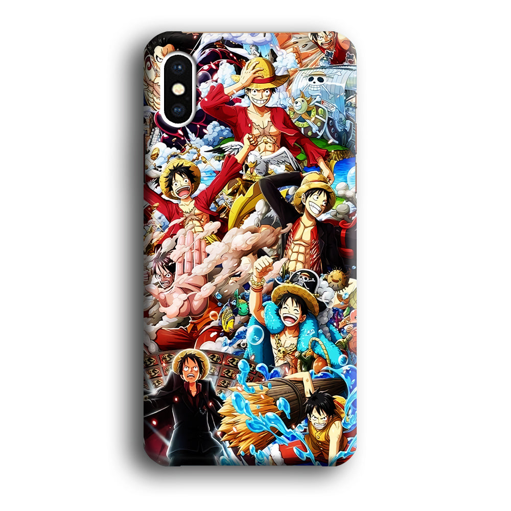 One Piece Luffy Slice Of Moment iPhone XS Case