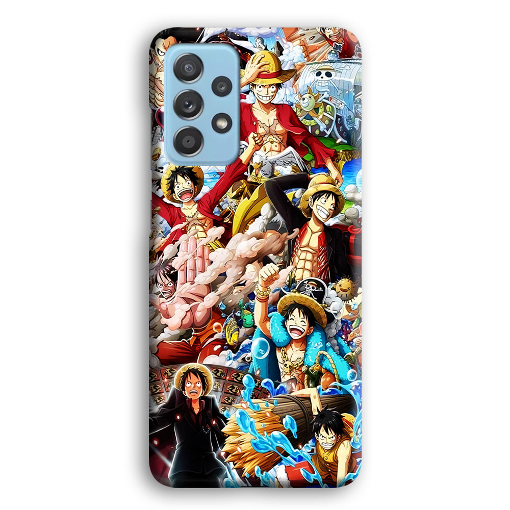 One Piece Luffy Slice Of Moment Samsung Galaxy A72 Case