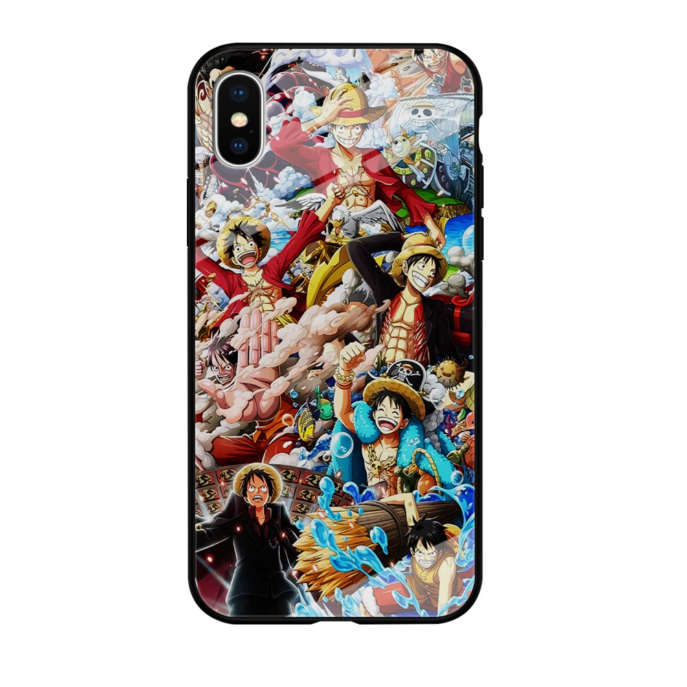 One Piece Luffy Slice Of Moment iPhone XS Case