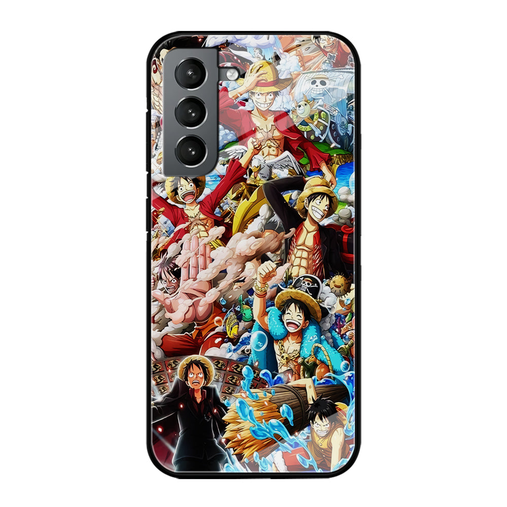 One Piece Luffy Slice Of Moment Samsung Galaxy S21 Plus Case