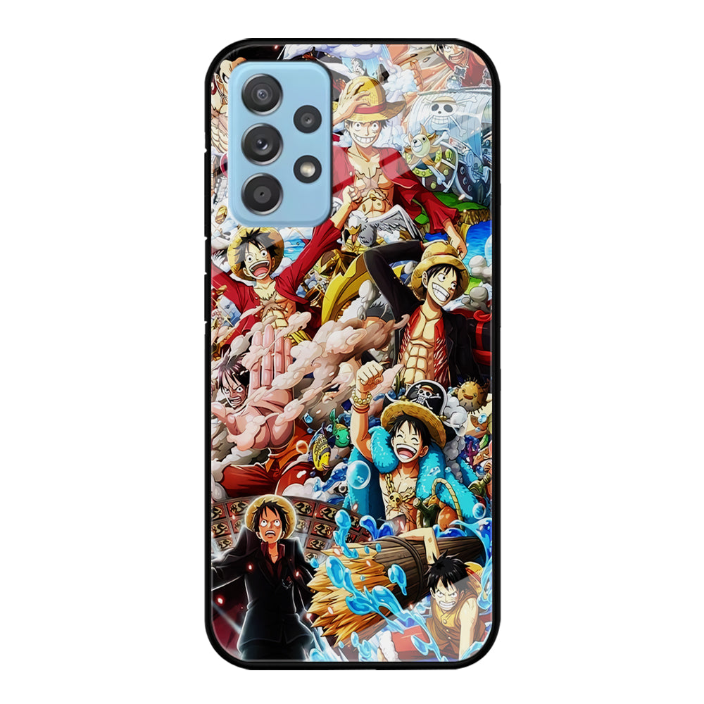 One Piece Luffy Slice Of Moment Samsung Galaxy A72 Case