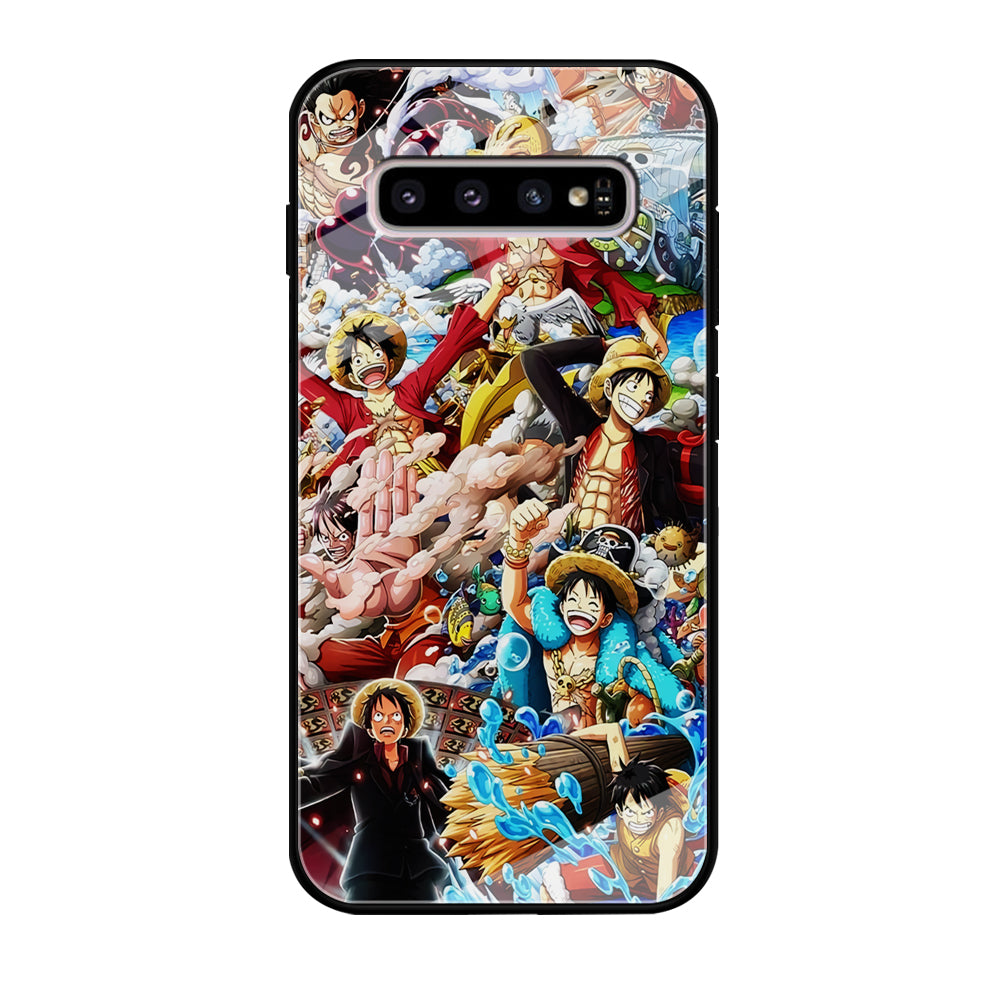 One Piece Luffy Slice Of Moment Samsung Galaxy S10 Case