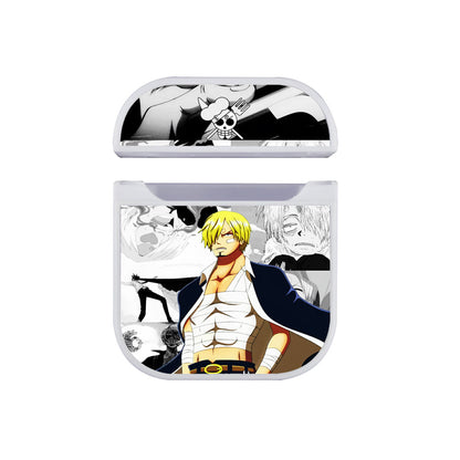 One Piece Sanji Slice of Moments Apple Airpods Case White