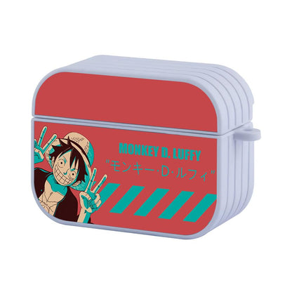 One Piece Smile from The Captain Apple Airpods Pro Case White