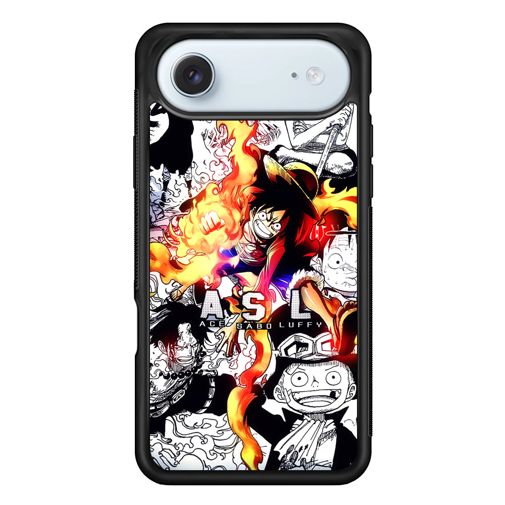 One Piece Trio Ace Sabo Luffy iPhone 17 Air Case
