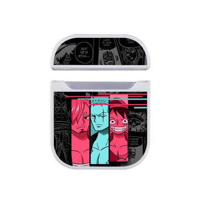 One Piece Trio Monster Apple Airpods Case White