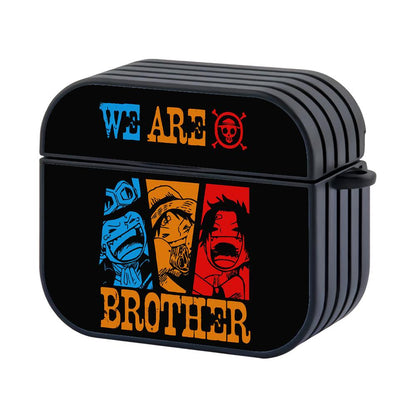 One Piece We are Brother Apple Airpods 4 Case Black