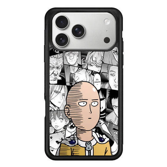One Punch Man Coolest Heroes iPhone 17 Pro Case