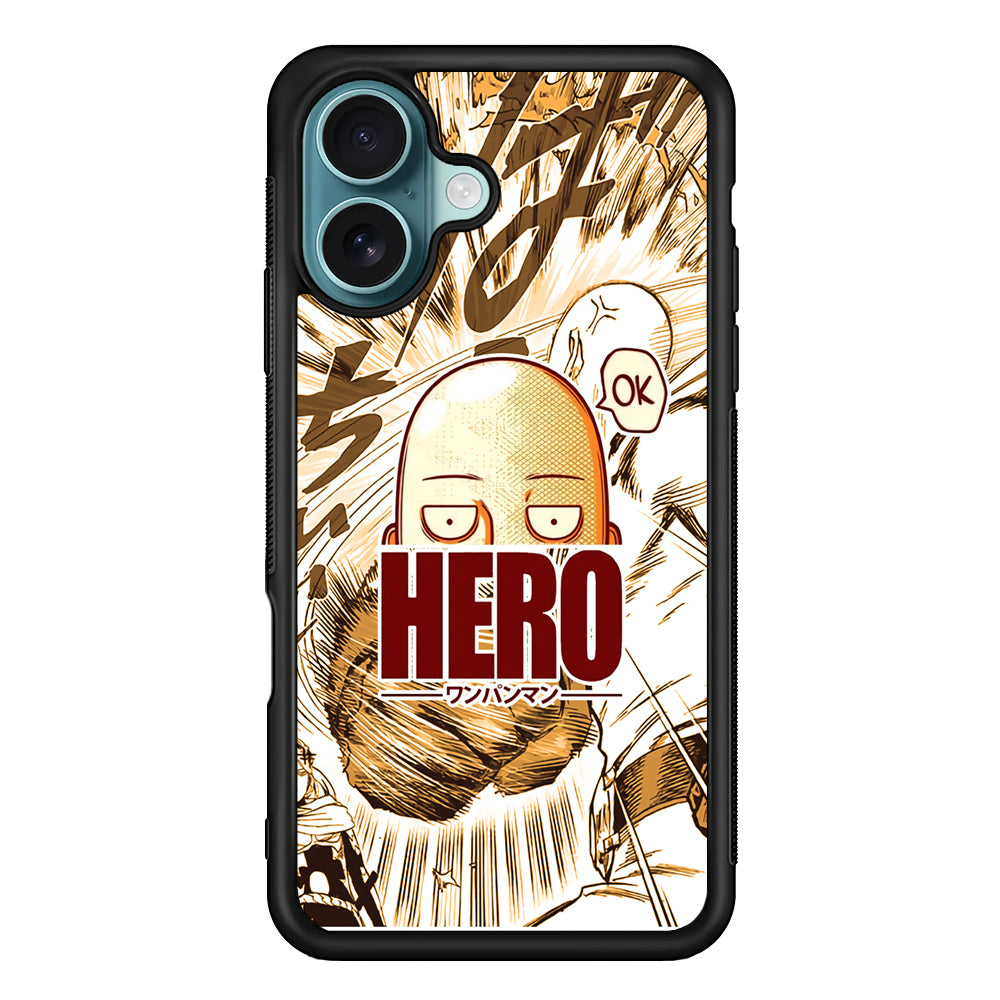 One Punch Man Hero no Saitama iPhone 16 Case