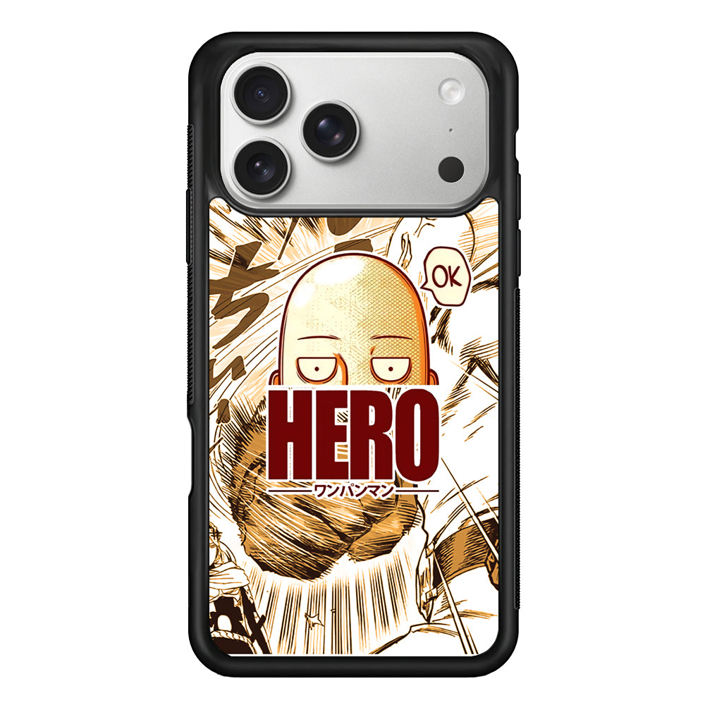 One Punch Man Hero no Saitama iPhone 17 Pro Case